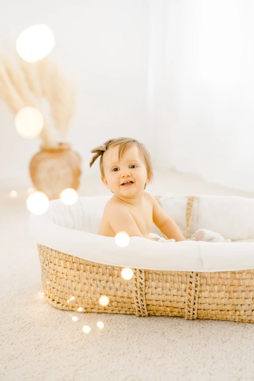 enfant panier bonheur osier beige